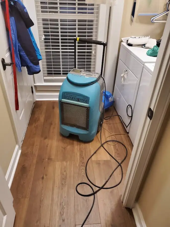 Commercial dehumidifier deployed for Crawl Space Restoration in Brookhaven